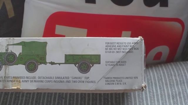 REVIEW,VINTAGE 1975 AIRFIX 1/35 DODGE WEAPONS CARRIER MODEL KIT смотреть онлайн