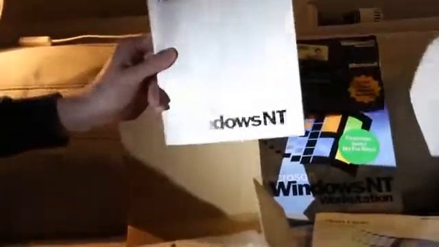 Windows NT 4 0 Workstation İşletimn'in Sistemi Kutu Açılımı смотреть онлайн