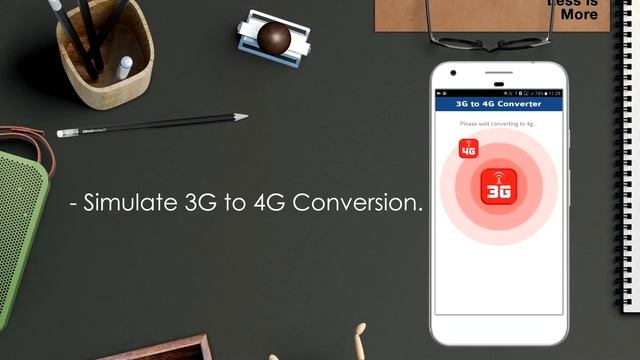 3G 4G Converter Simulator Android application смотреть онлайн