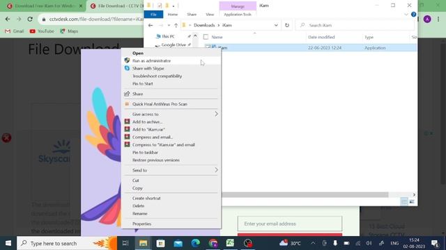 Install & Configure IKam for PC App on Windows OS смотреть онлайн