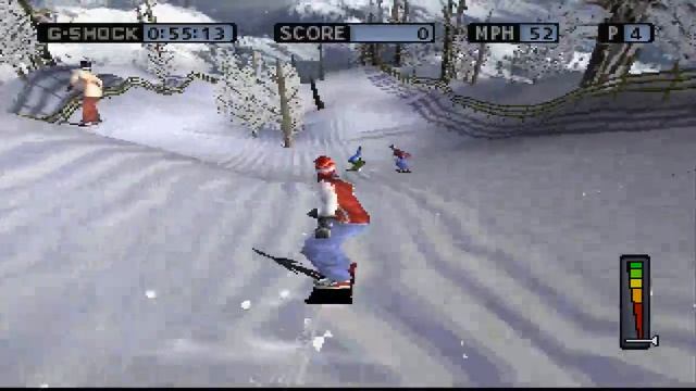 Cool Boarders 4 gameplay on Epsxe for Windows 10 смотреть онлайн