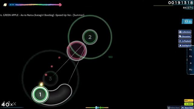 Ao to Natsu (katagiri Bootleg) -Speed Up Ver.- Mrs. GREEN APPLE 9.22 Stars +RX смотреть онлайн