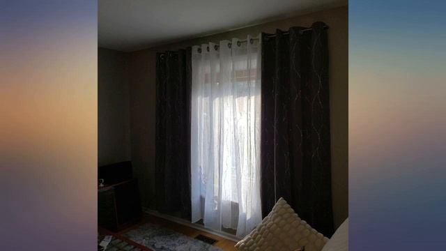 Deconovo White Sheer Curtains 84 Inch Length 2 Panels Set, Grommet Voile Curtains review смотреть онлайн