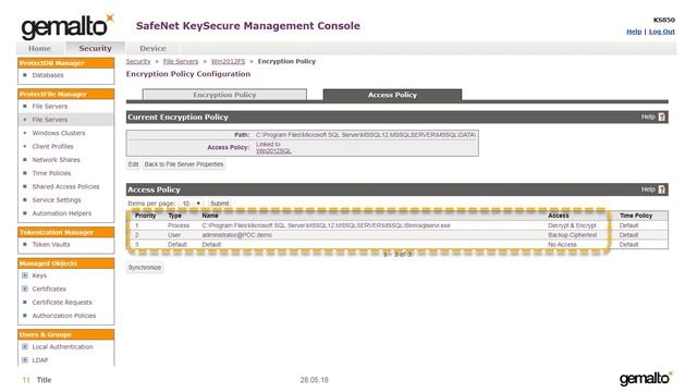 Gemalto SafeNet KeySecure ProtectFile.mp4 смотреть онлайн