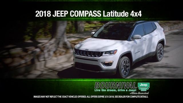 Bournival Jeep - Great Deal on the 2018 Jeep Compass Latitude 4X4! смотреть онлайн