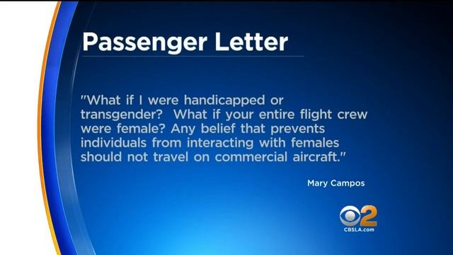 Only On 2: O.C. Woman Says Airline Asked Her To Move Her Seat Because She's A Female смотреть онлайн