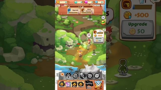 Idle Heroes Tycoon (by treeplla Inc.) - iOS iPhone Gameplay смотреть онлайн