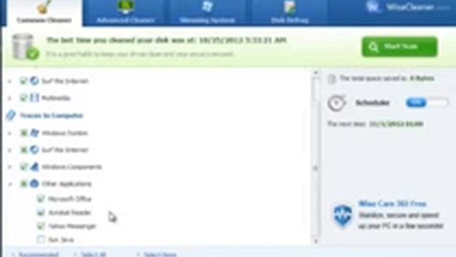 Wise Disk Cleaner free 2013 смотреть онлайн