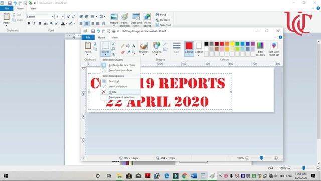 Keep Learning , Be Healthy Wordpad 4 3D in Ms Paint смотреть онлайн