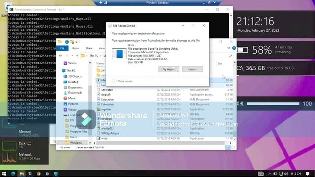 When I delete everything on disk C and make them 0 00 GB on sandbox like смотреть онлайн