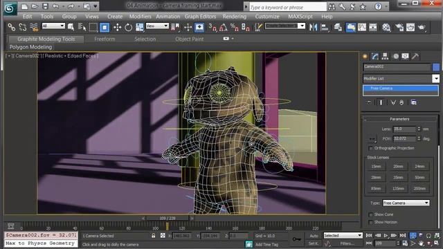 30 Second Animation: Framing and Staging in 3ds Max (Animation) смотреть онлайн