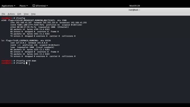 How to change mac address in kali linux |2020 смотреть онлайн