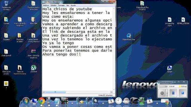 Como tener la barra de Mac (Objectdock 2.0) смотреть онлайн