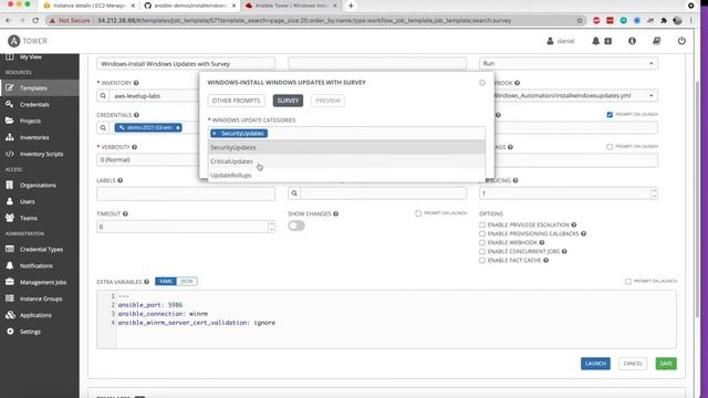 Windows Updates [Ansible Tower Windows Automation] смотреть онлайн