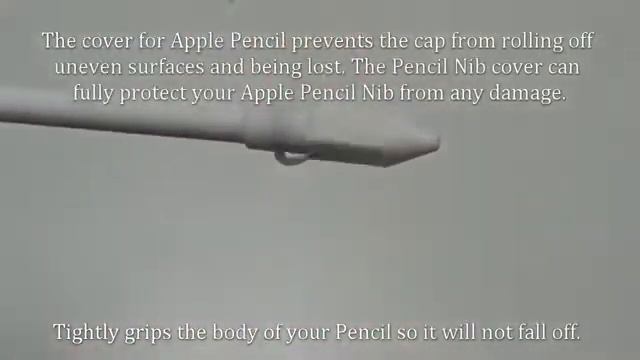 [3-Piece] Apple Pencil Cap Holder/Nib Cover/Adapter Tether for Apple iPad Pro/iPad смотреть онлайн