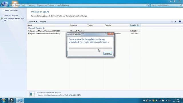 How To Roll Back The Previous Version of Windows 7 смотреть онлайн