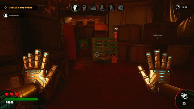 Project Playtime Phase 2 I Funny moments of Boxy Boo I How I got to the top of the statue смотреть онлайн