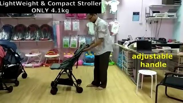 Compact stroller by BABY MAMA CLEVER смотреть онлайн