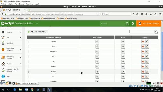 Configuración de servidor DNS en zentyal смотреть онлайн