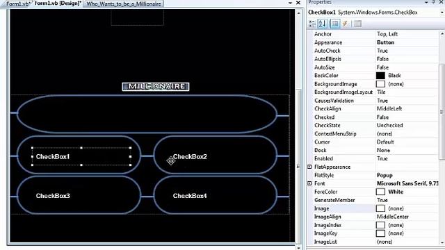 How to Create Who Wants To Be A Millionaire in Visual Basic.Net - Tutorial - 1 смотреть онлайн