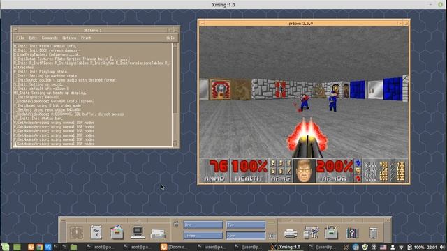 Doom2 on OpenVMS 8.4 смотреть онлайн