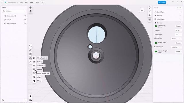 Bodies and Patterns: Designing a Motorcycle Wheel, part 2 | Shapr3D Basics смотреть онлайн