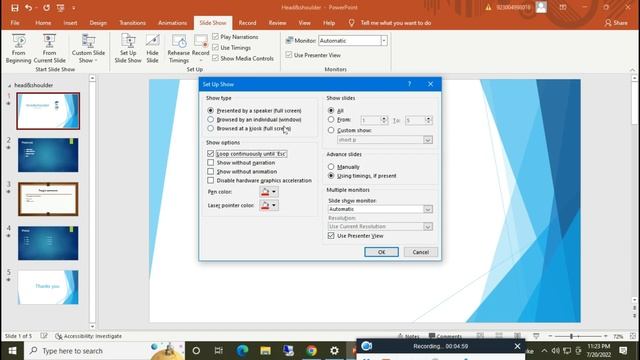 How to use Slide show tab in MS PowerPoint 2016 смотреть онлайн