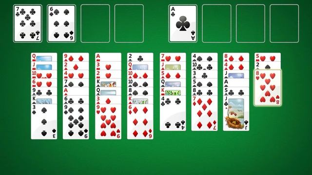 Windows Solitaire FreeCell - #1356 смотреть онлайн