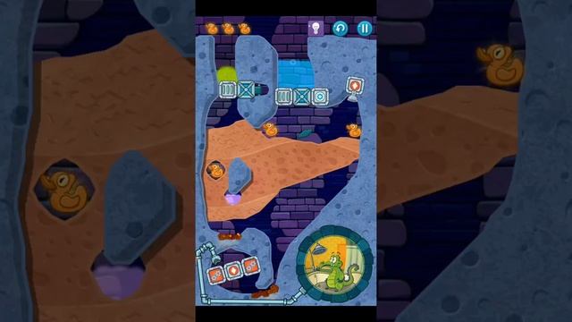 Let's Play "Where's My Water? 2" walkthrough level 53 "Right Up Your Allie", longplay, all ducks смотреть онлайн