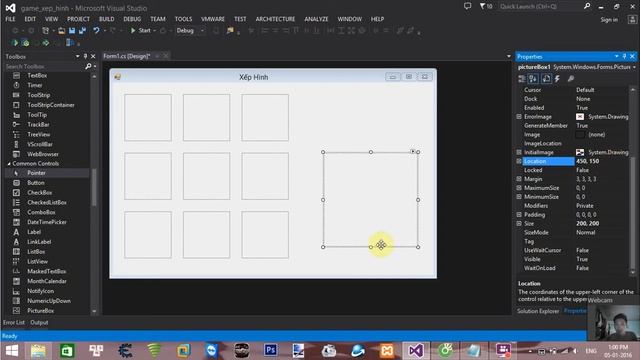 Game C# windows forms - game Xếp Hình - phần 2 смотреть онлайн
