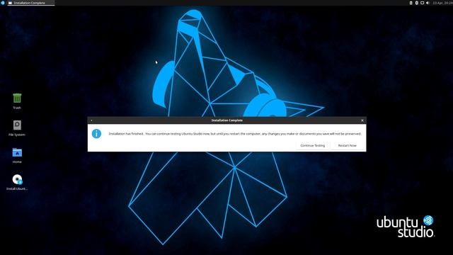 UbuntuStudio 19 04 install смотреть онлайн