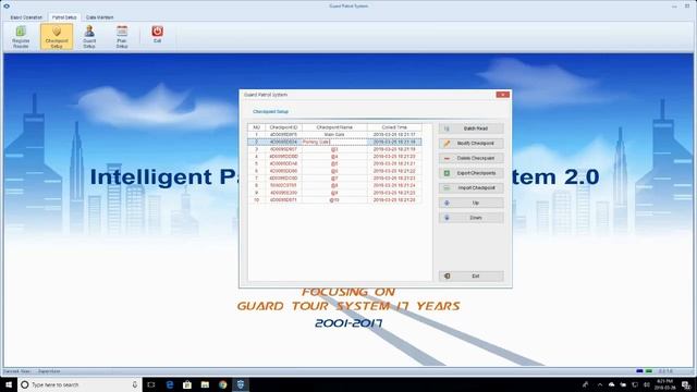 WM 5000V5 Guard Tour system Setup Guide Video смотреть онлайн