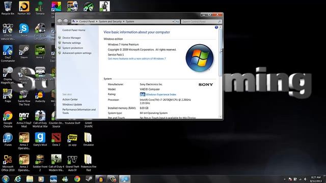 How to view your computer specs on windows 7 [HD] смотреть онлайн