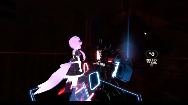 【VR】NUC8i7HVK & Windows Mixed Reality / Beat Saber Caramelldansen Speedycake Remix(EXPERT) Play смотреть онлайн