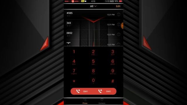 Red Dark Edition Theme For OPPO And Realme ! Full Dark Mode смотреть онлайн