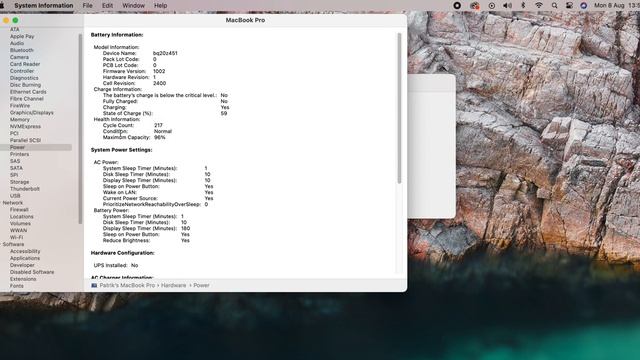 How to Check Battery Cycle Count in MacBook Pro Battery Health Charge Capacity 2022 смотреть онлайн