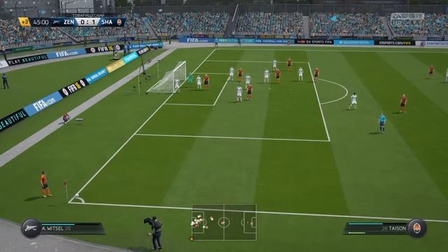 Поехали! Let's play FIFA16! на PS4 (No Commentary) FC Zenit VS FC Shakhtar Donetsk смотреть онлайн