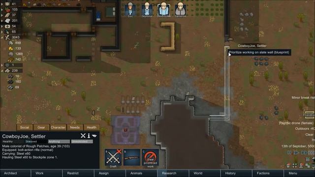 Dealing With The Dead | RimWorld (Alpha 17) смотреть онлайн