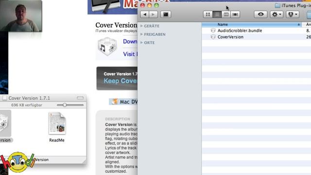Cover Version - Lyrics für iTunes unter Mac OS X смотреть онлайн