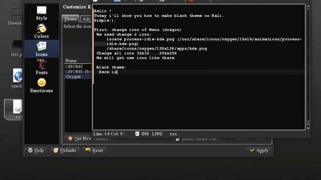 Kali linux custom theme [KDE] смотреть онлайн