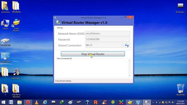 HOW TO USE COMPUER INTERNET AS WIFI TO CONNECT DIFFERENT DEVICES-VIRTUAL ROUTER смотреть онлайн