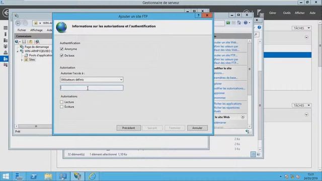 Installation FTP Windows Server 2012 R2 смотреть онлайн