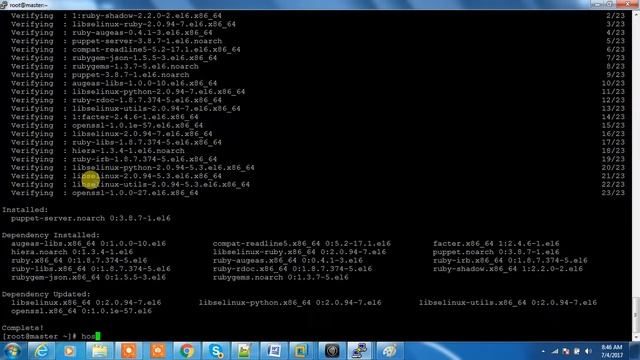 Part1 - Puppet installation смотреть онлайн