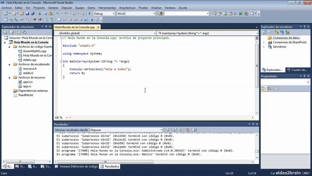 Aprende c++ en Visual studio 2010 Clase #4 смотреть онлайн