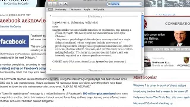 T-Apple Tutorial: Snow Leopard Dictionary смотреть онлайн
