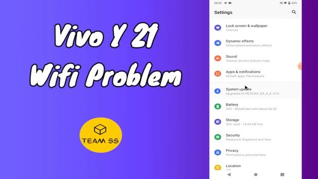 How to Fix Wifi Not Working Problem | Vivo Y21 Wifi connection problem смотреть онлайн