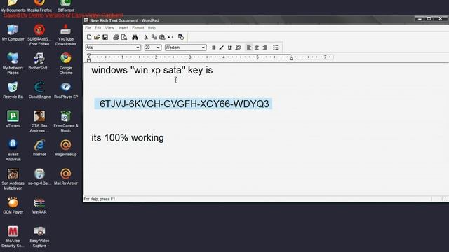 win xp sata free key смотреть онлайн
