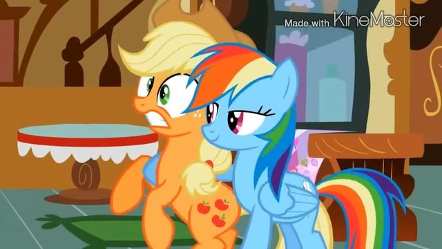 The Book of Ponies - Applejack Vs Rainbow Dash смотреть онлайн