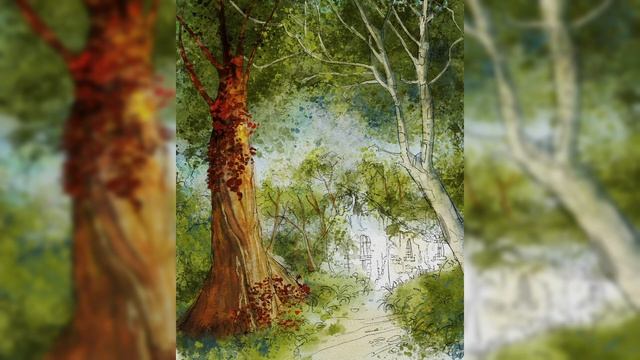 House in the Forest - Procreate Timelapse смотреть онлайн