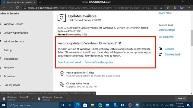 introducing the first major build for windows 10 version 21h1( windows 21h1) смотреть онлайн